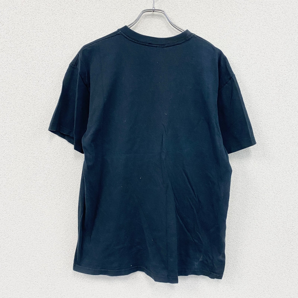 00s　DST　Delta Sigma Theta　デルタシグマセータ　半袖プリントTシャツ　モーション　紺　ネイビー　Lサイズ カットソー メンズ コットン 古着