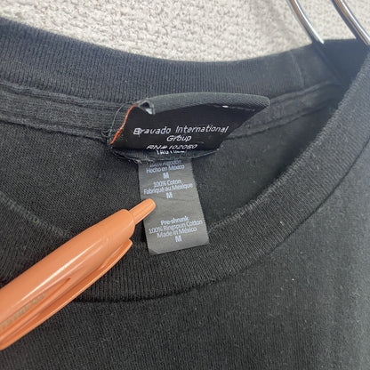 HARLEY DAVIDSON　ハーレーダビッドソン　半袖プリントTシャツ　黒　ブラック　Mサイズ