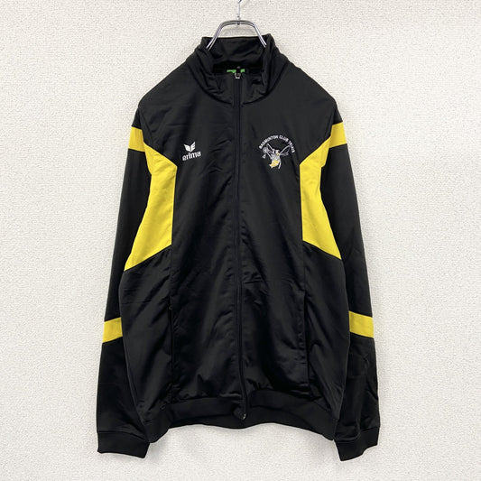 erima　トラックジャケット/ジャージ　黒　ブラック　Mサイズ