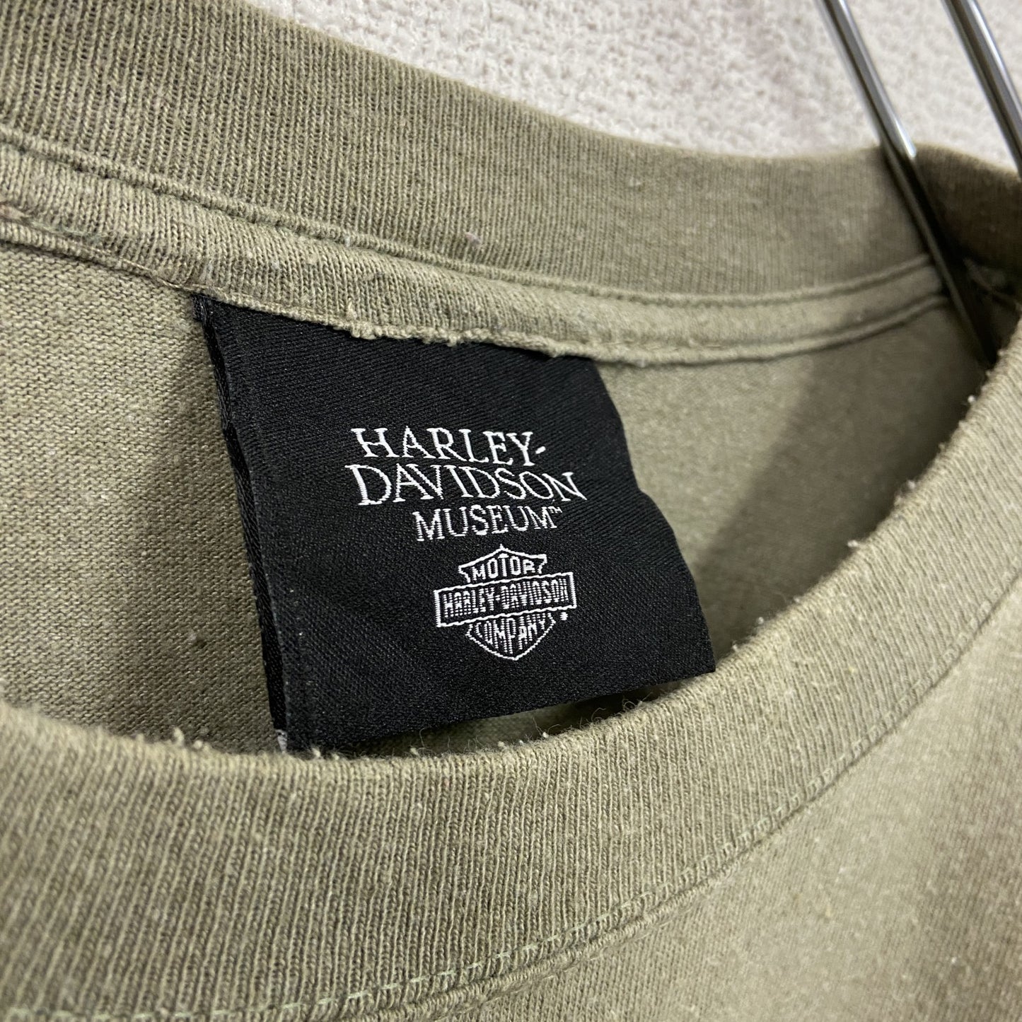 HARLEY DAVIDSON　ハーレーダビッドソン　半袖両面プリントTシャツ　緑　グリーン　XLサイズ