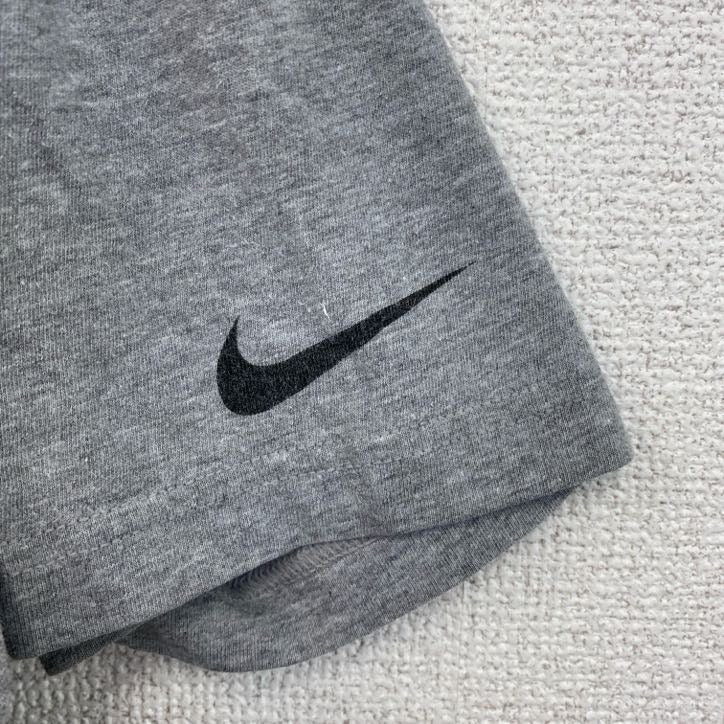 NIKE　ナイキ　半袖プリントTシャツ　ピッツバーグ・スティーラーズ　クルーネック　グレー　灰色　Lサイズ　古着