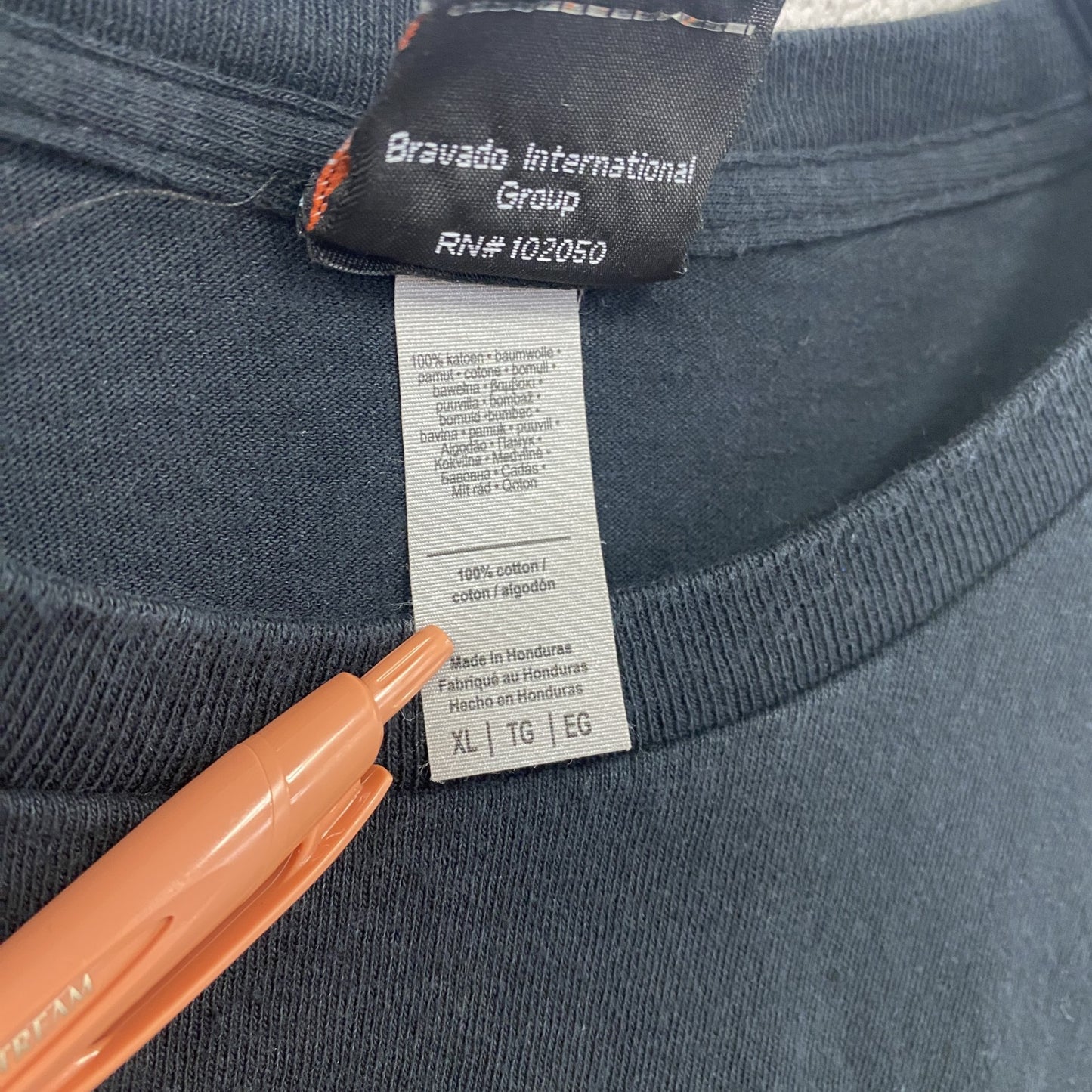 HARLEY DAVIDSON　ハーレーダビッドソン　半袖プリントTシャツ　黒　ブラック　XLサイズ