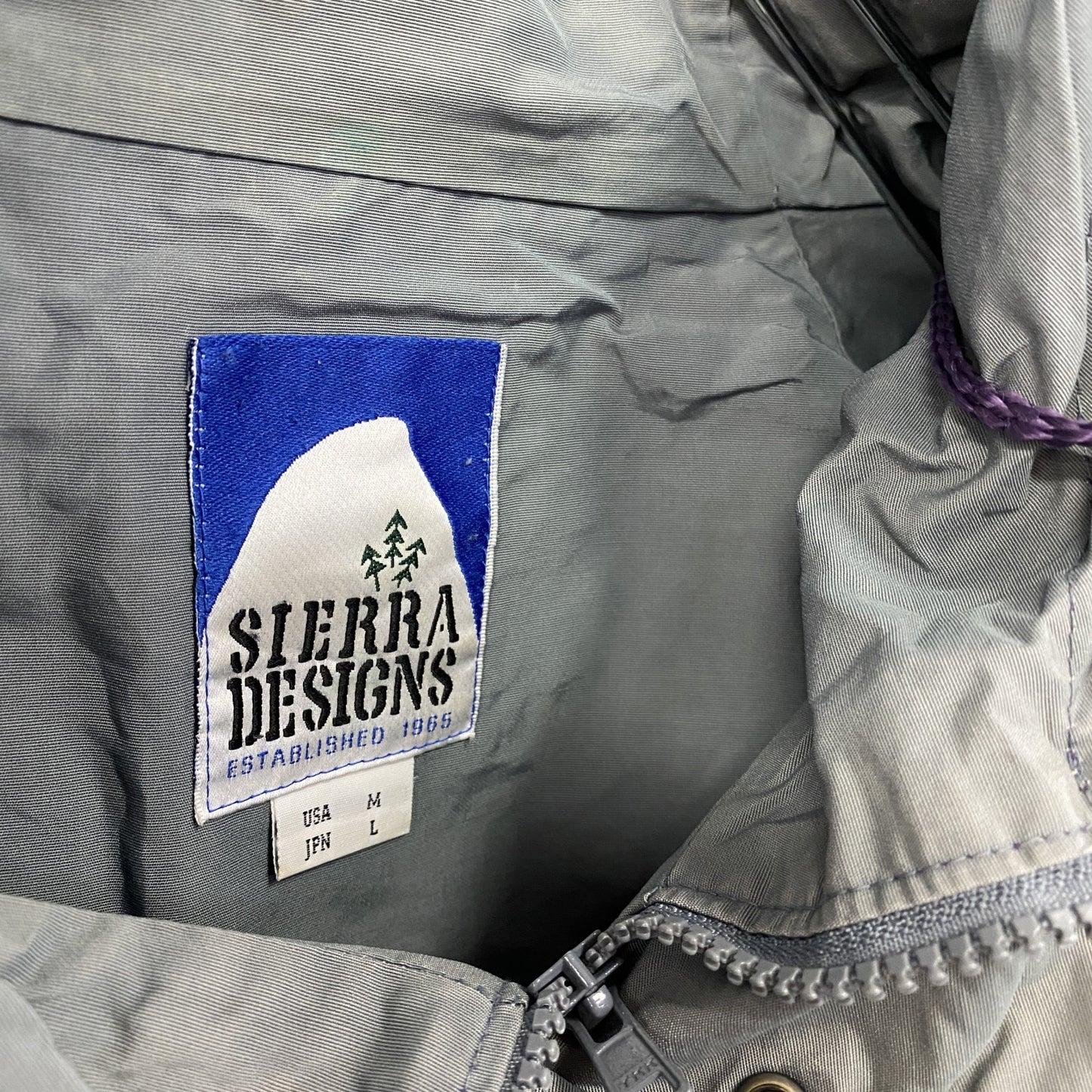 SIERRA DESIGNS　マウンテンパーカー　紫　パープル　Lサイズ
