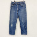 90s　Levi's　リーバイス　505　デニムパンツジーンズ　USA製　ボタン裏554　オレンジタブ　ヴィンテージ　インディゴ　34サイズ　