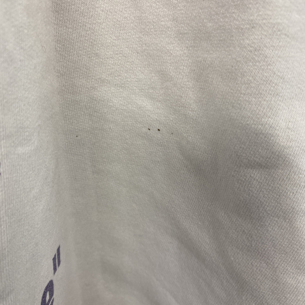 Hanes　ヘインズ　スウェット/トレーナー　白　ホワイト　Lサイズ スウェットトップス メンズ コットン 古着