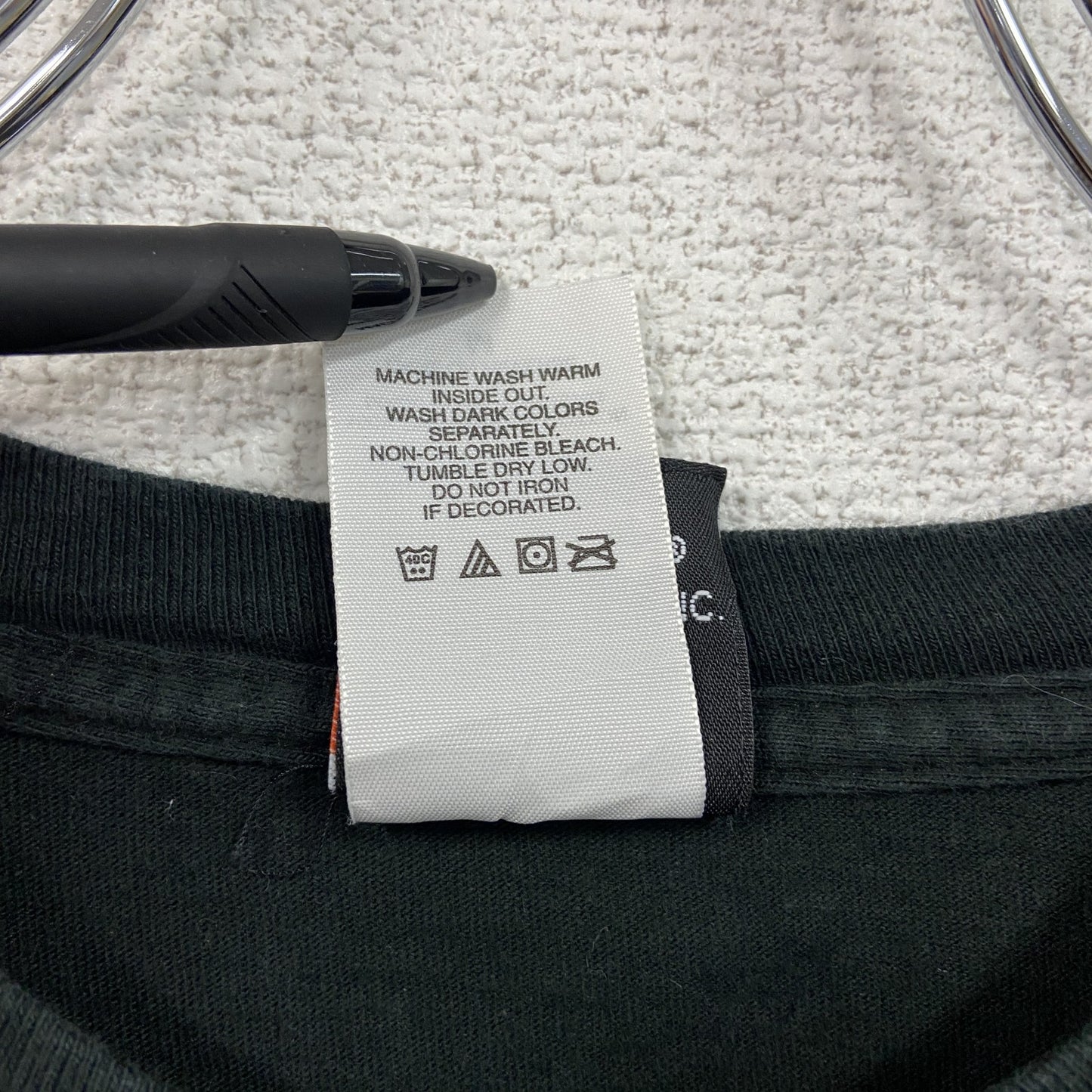 HARLEY DAVIDSON　ハーレーダビッドソン　半袖プリントTシャツ　黒　ブラック　Mサイズ