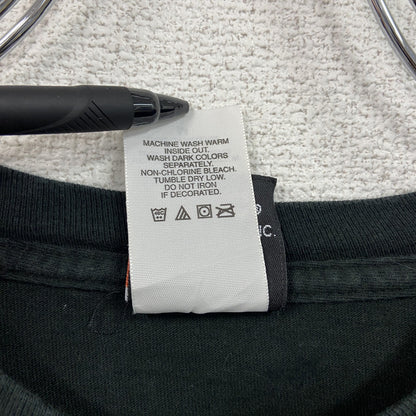 HARLEY DAVIDSON　ハーレーダビッドソン　半袖プリントTシャツ　黒　ブラック　Mサイズ