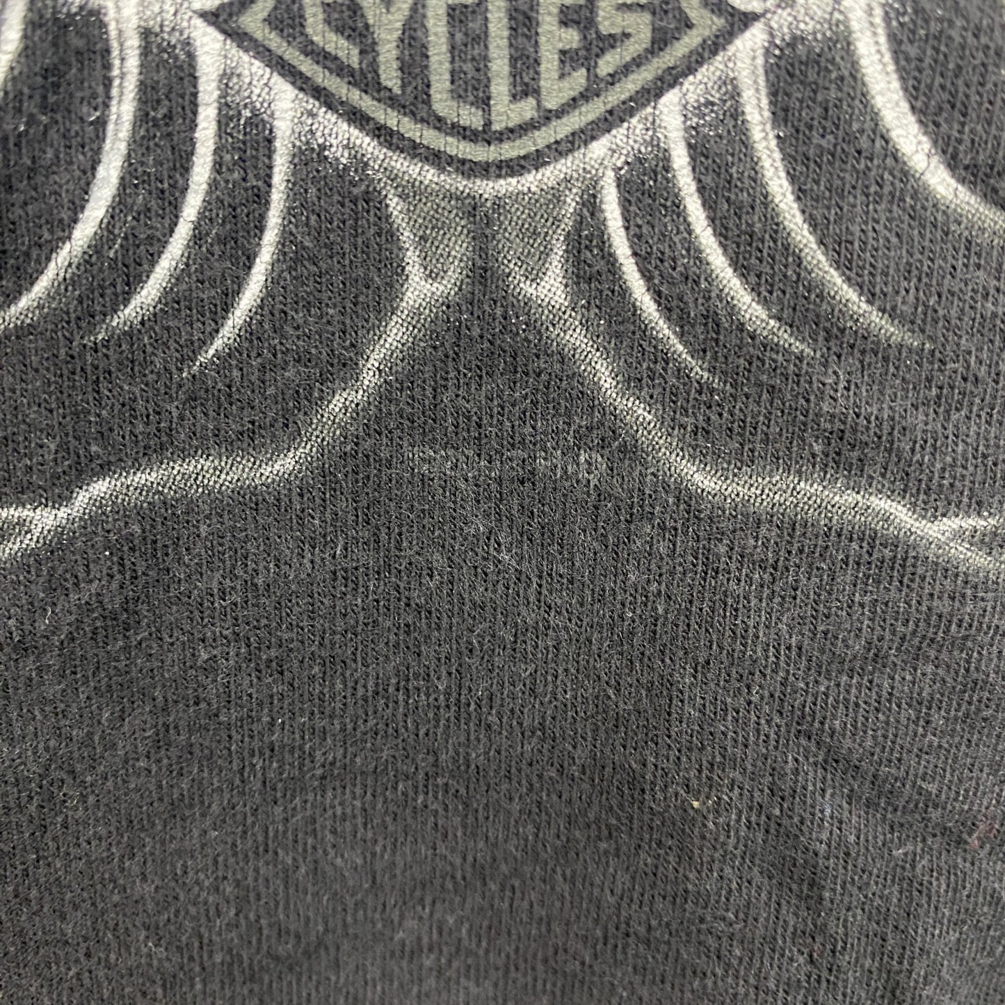 HARLEY DAVIDSON　ハーレーダビッドソン　半袖プリントTシャツ　黒　ブラック