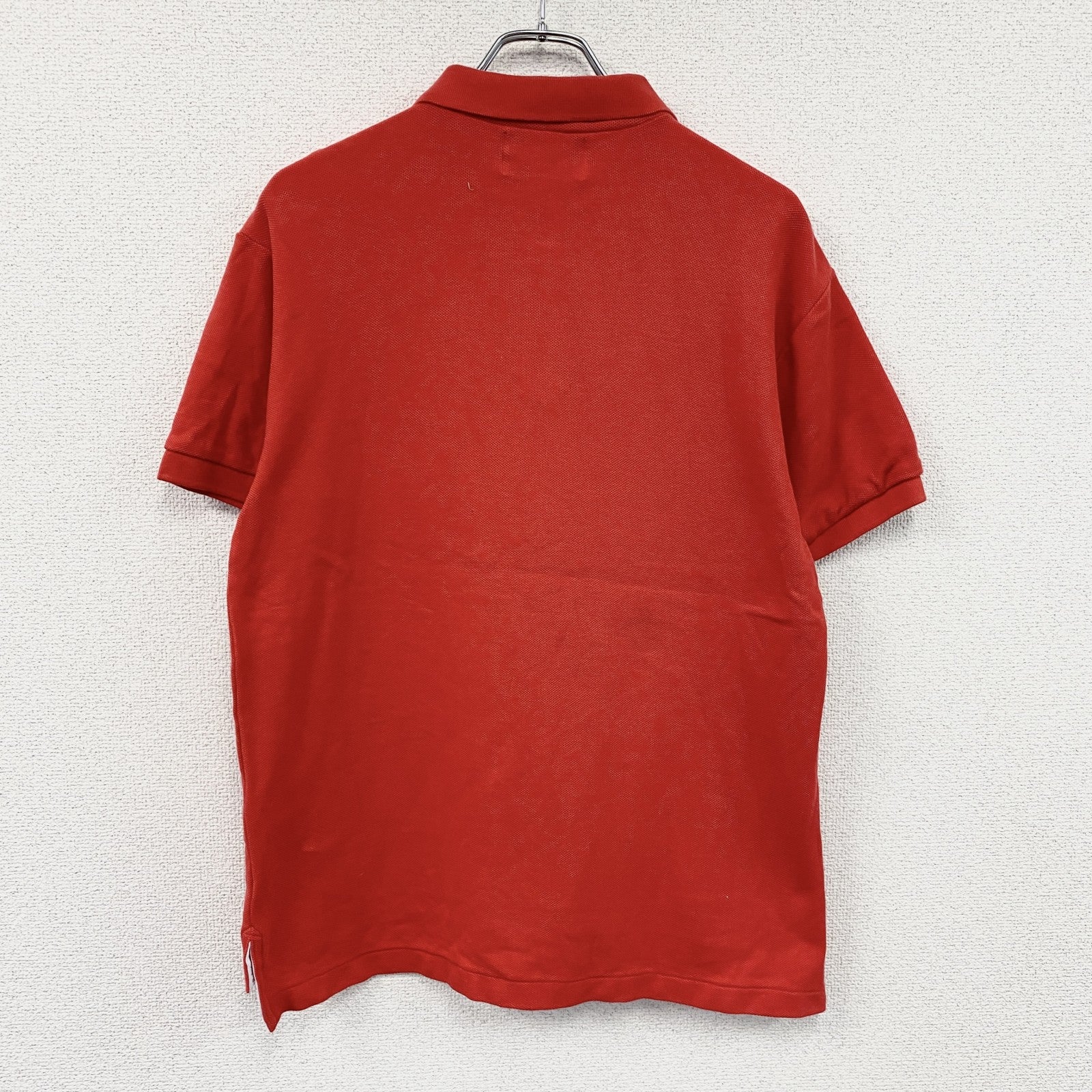 ～90s　Budweiser　バドワイザー　半袖ポロシャツ　ヴィンテージ　赤　レッド　Lサイズ　古着