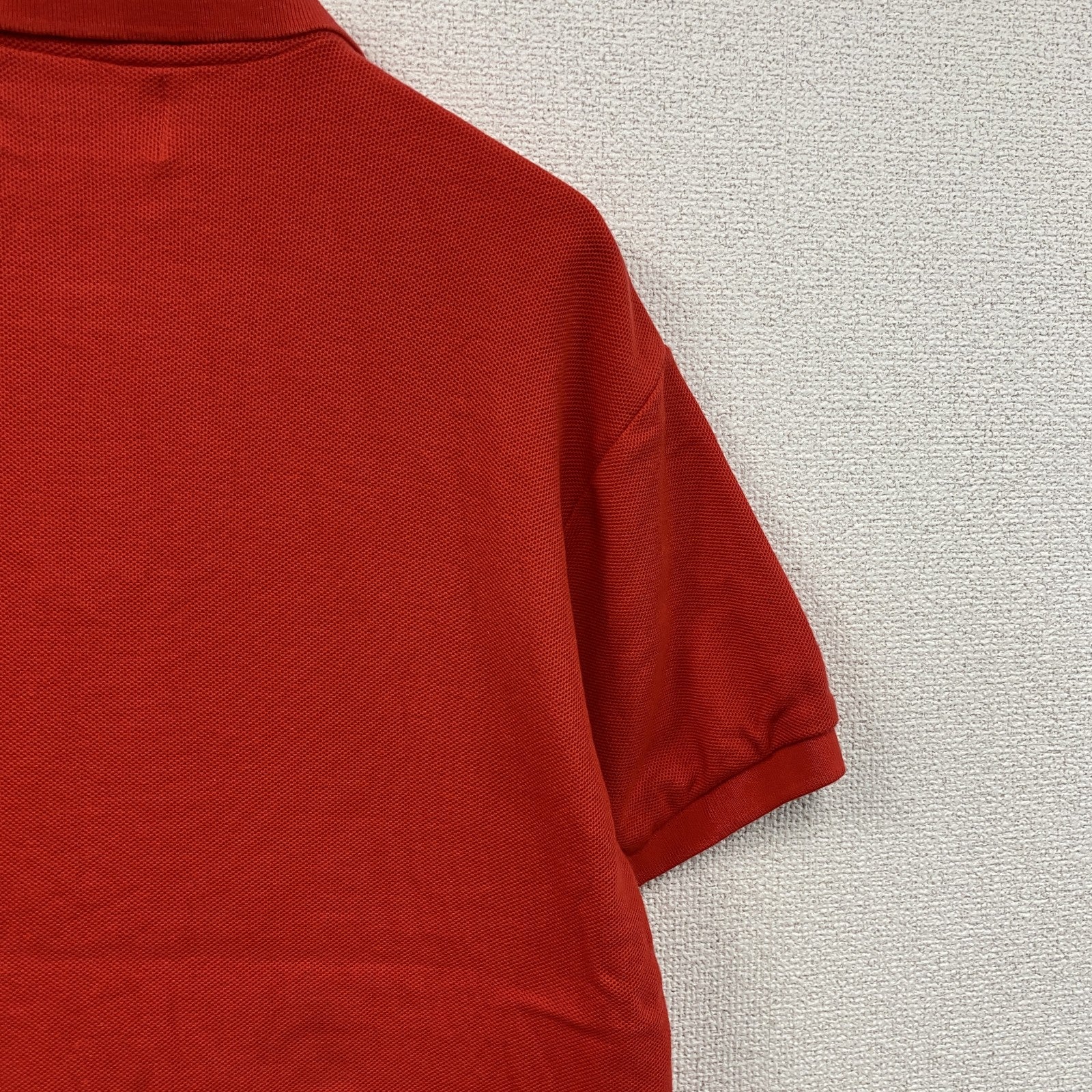 ～90s　Budweiser　バドワイザー　半袖ポロシャツ　ヴィンテージ　赤　レッド　Lサイズ　古着