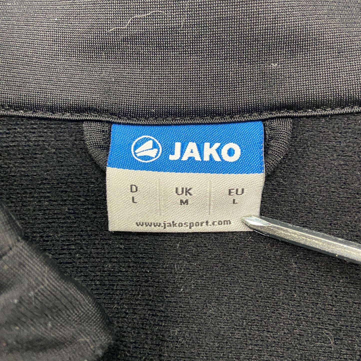 JAKO　ヤコ　トラックジャケット/ジャージ　黒　ブラック　Mサイズ