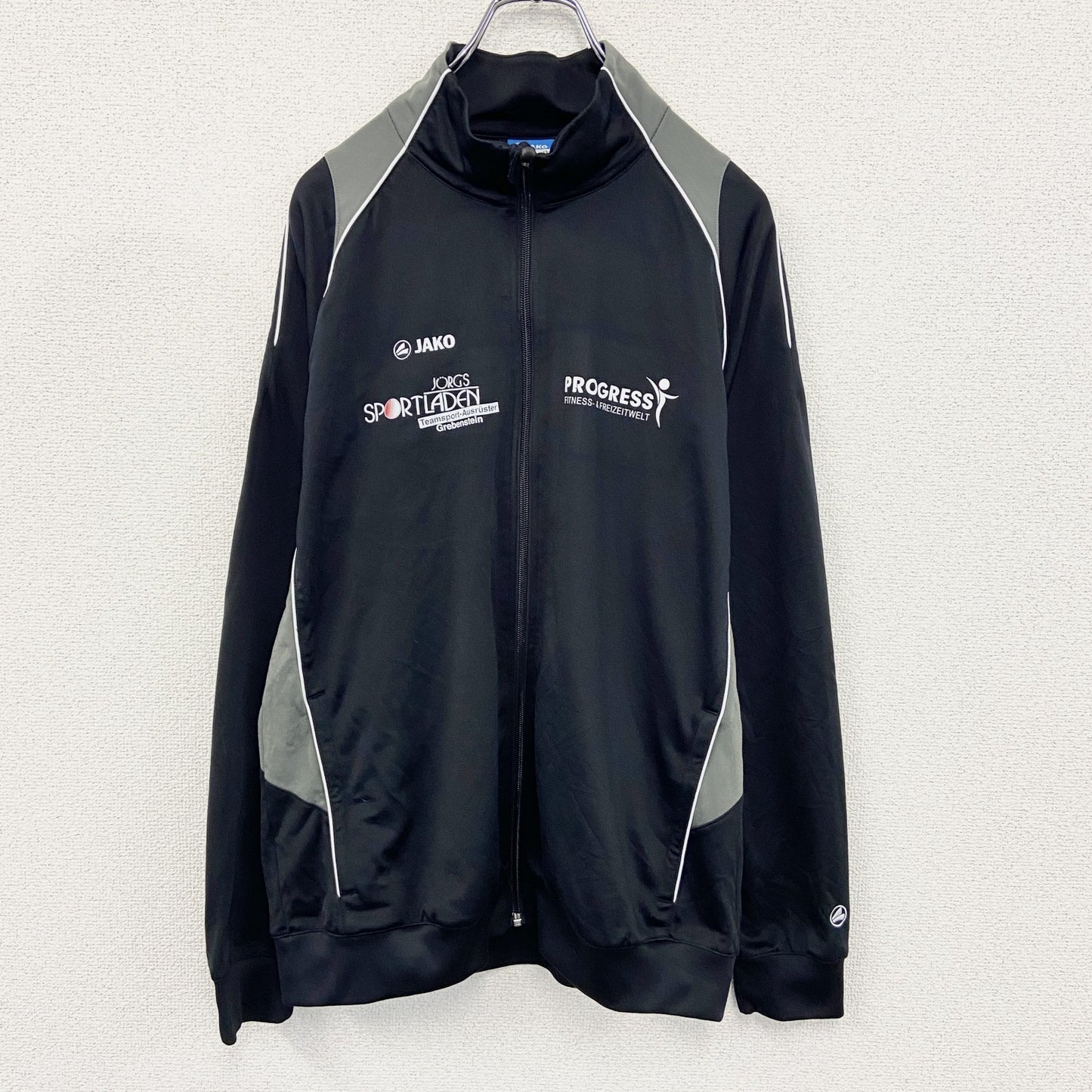 JAKO　ヤコ　トラックジャケット/ジャージ　黒　ブラック　Mサイズ