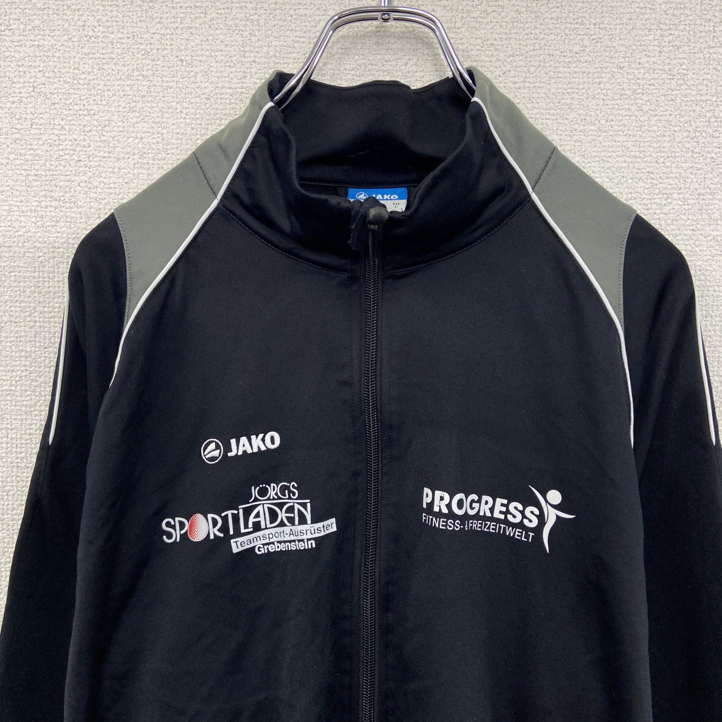 JAKO　ヤコ　トラックジャケット/ジャージ　黒　ブラック　Mサイズ