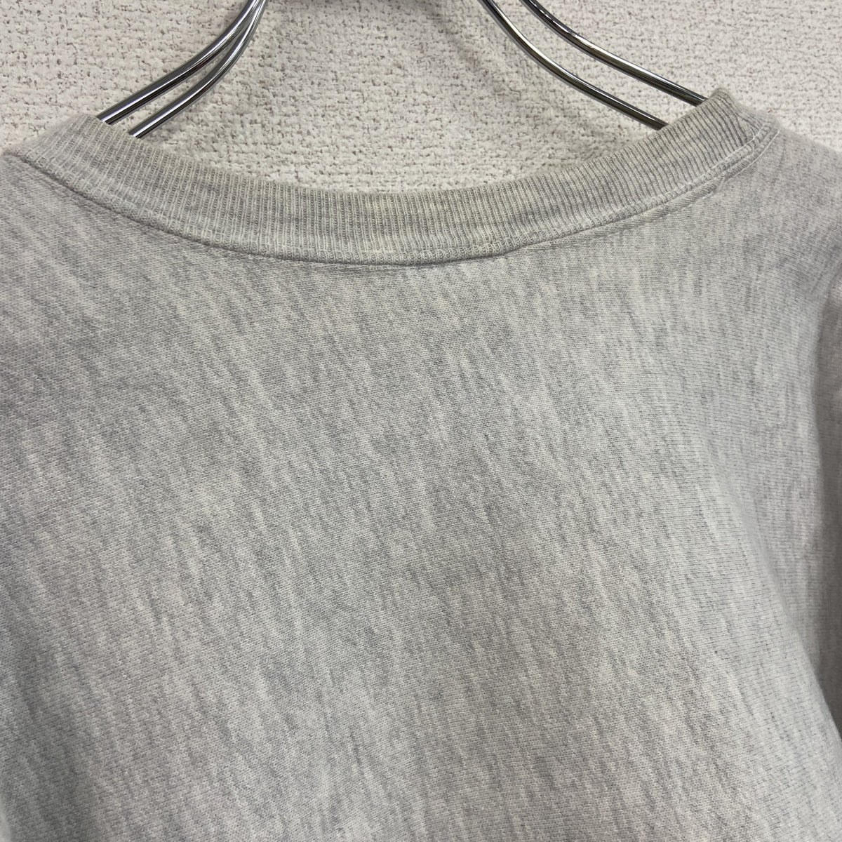 00s　Champion　チャンピオン　リバースウィーブ　スウェット/トレーナー　アーチプリント　現行　霜降りグレー　Lサイズ　古着
