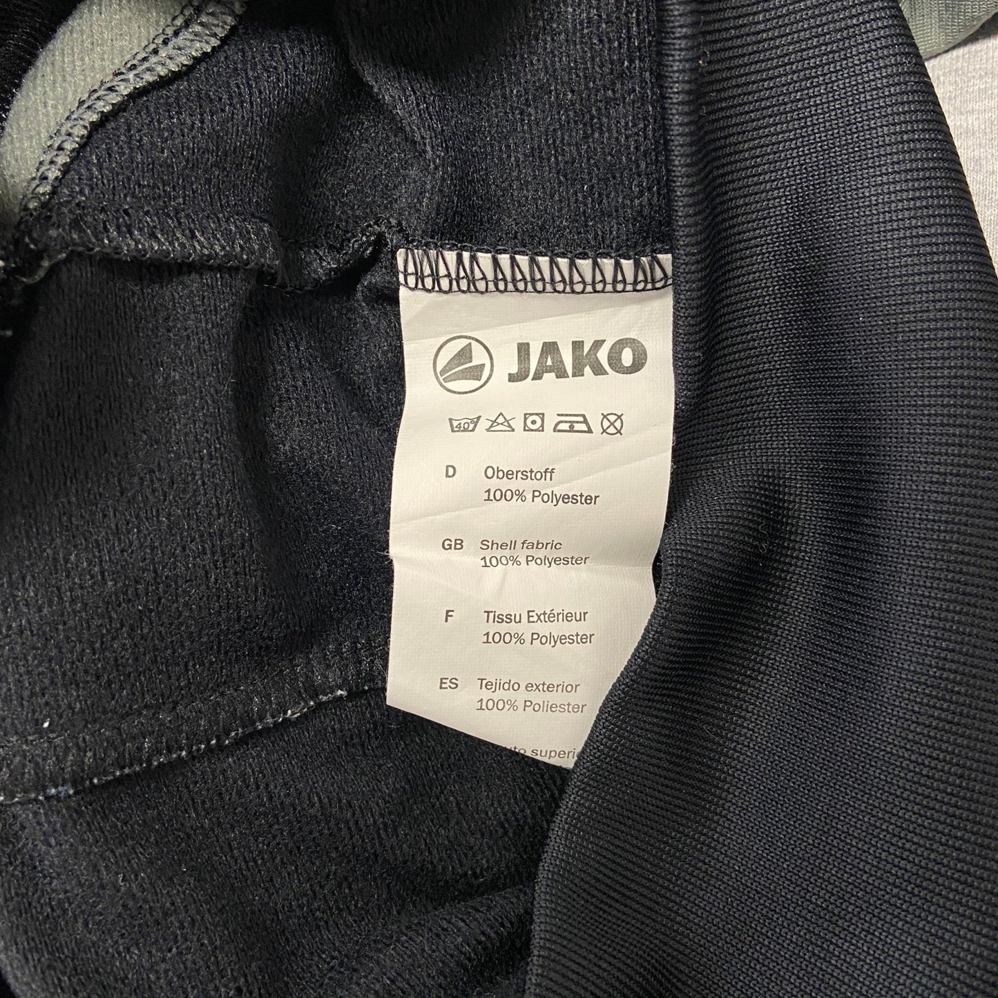 JAKO　ヤコ　トラックジャケット/ジャージ　黒　ブラック　Mサイズ
