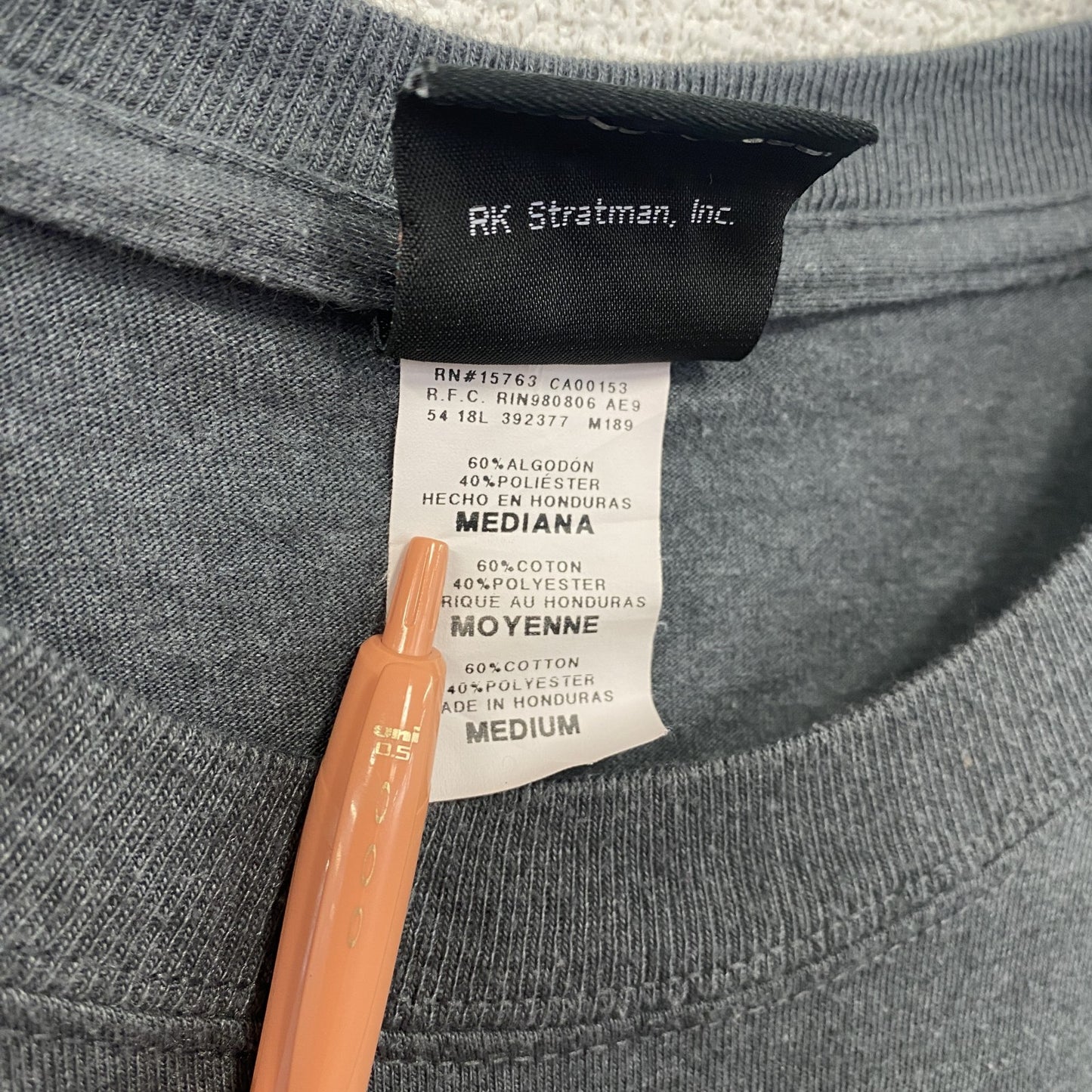 HARLEY DAVIDSON　ハーレーダビッドソン　長袖プリントTシャツ　灰色　グレー　Mサイズ