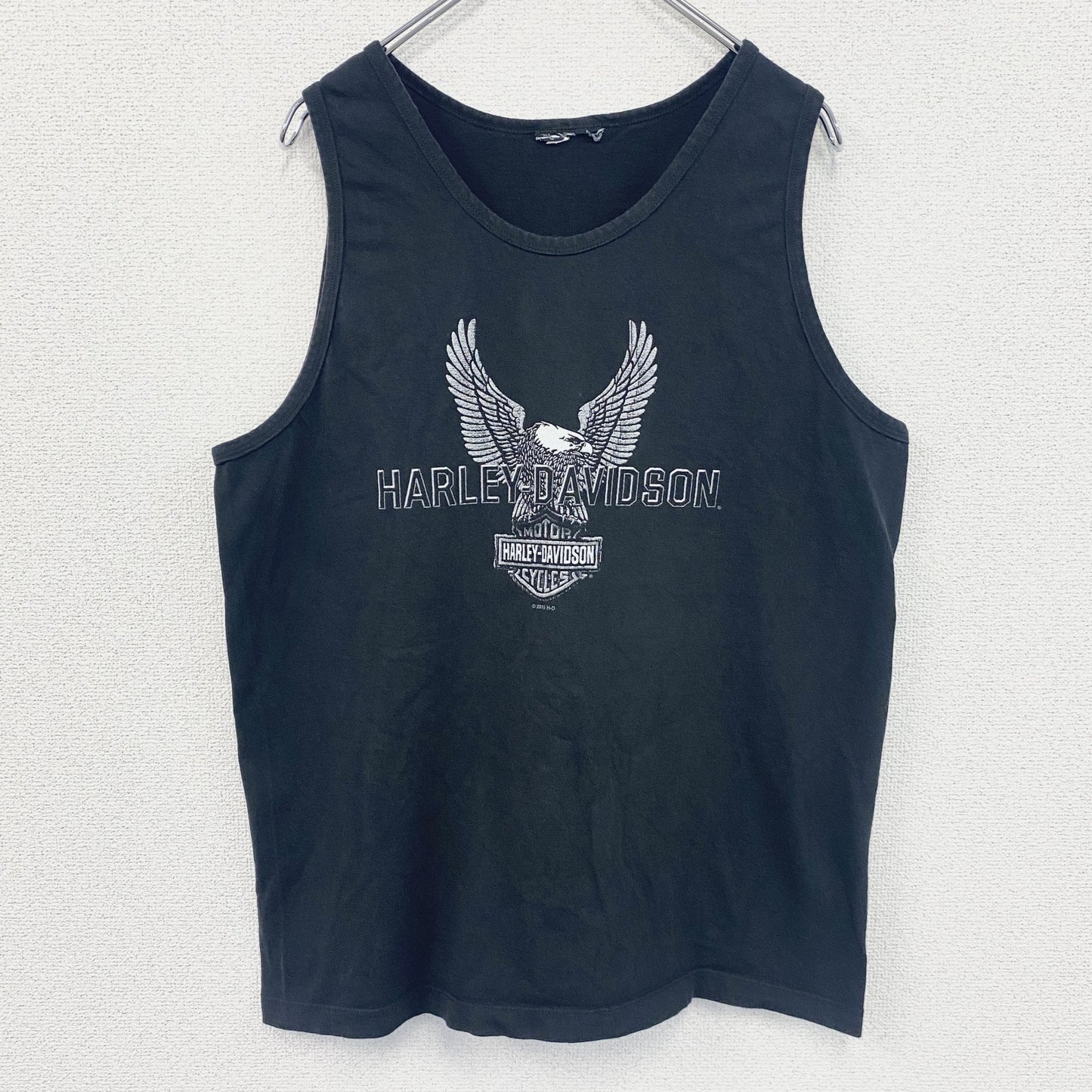 HARLEY DAVIDSON　ハーレーダビッドソン　タンクトップ/ノースリーブ　黒　ブラック