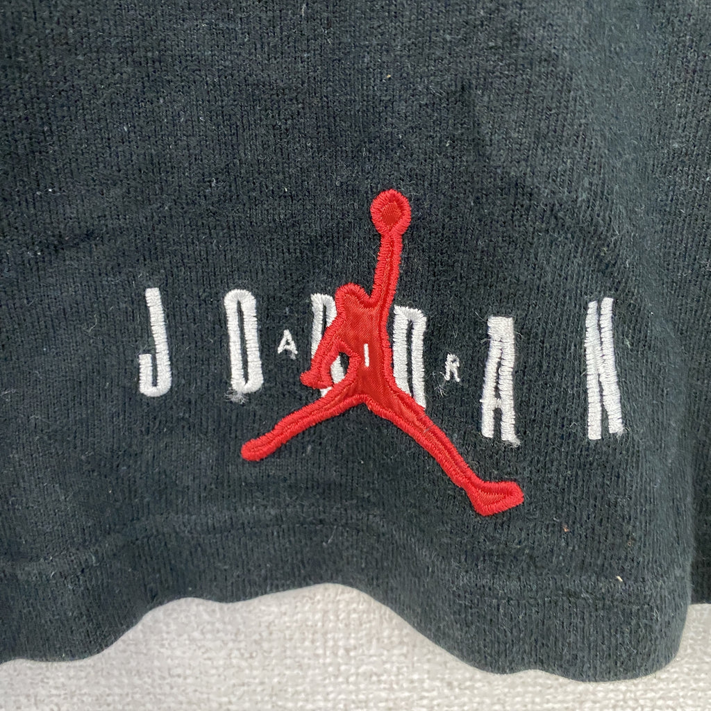 NIKE　ナイキ　AIR JORDAN　エアジョーダン　スウェットハーフパンツ/ショートパンツ　黒　ブラック　Lサイズ　古着