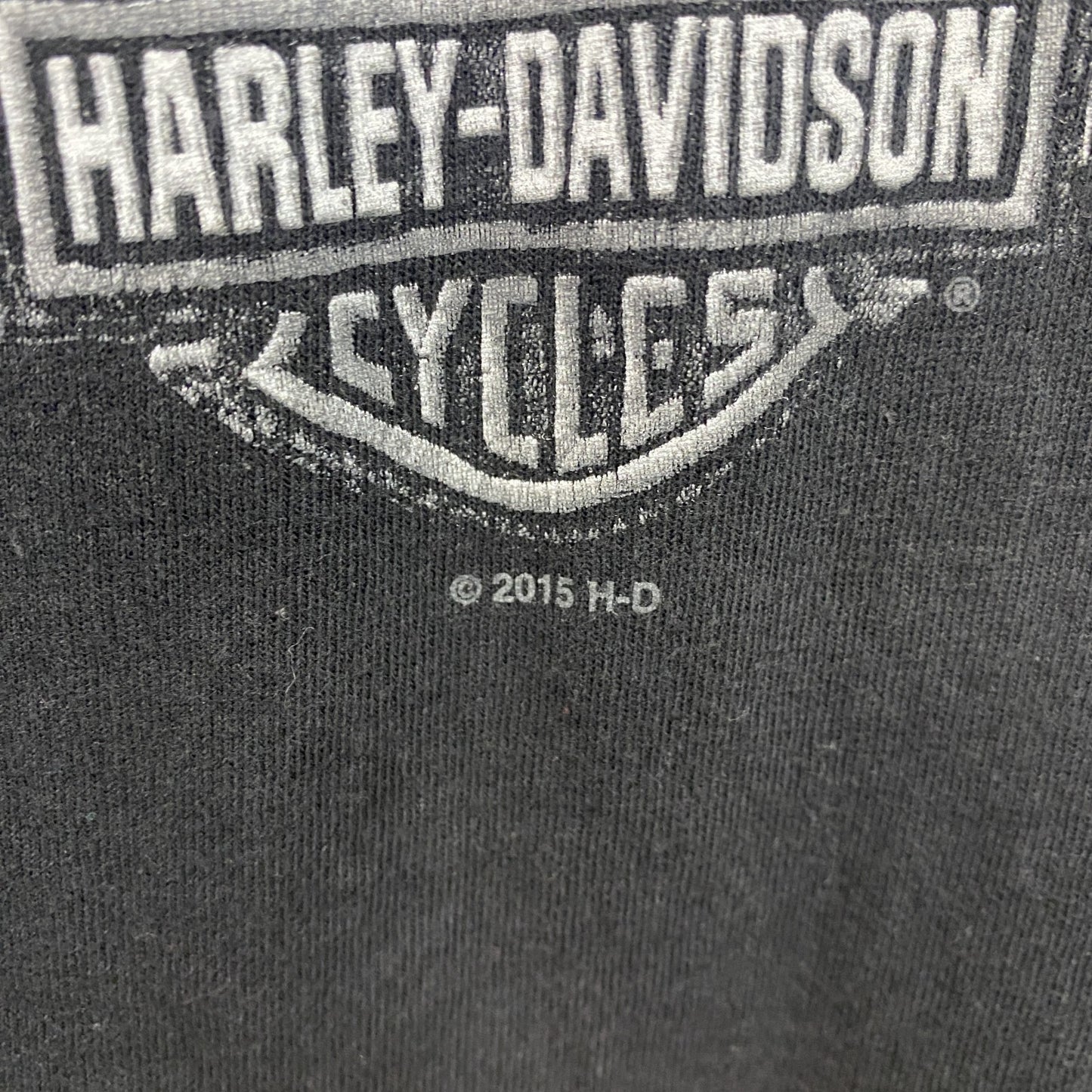 HARLEY DAVIDSON　ハーレーダビッドソン　タンクトップ/ノースリーブ　黒　ブラック