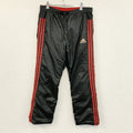 adidas　アディダス　トラックパンツ　ウィンドブレーカーパンツ　黒　ブラック　Lサイズ　古着
