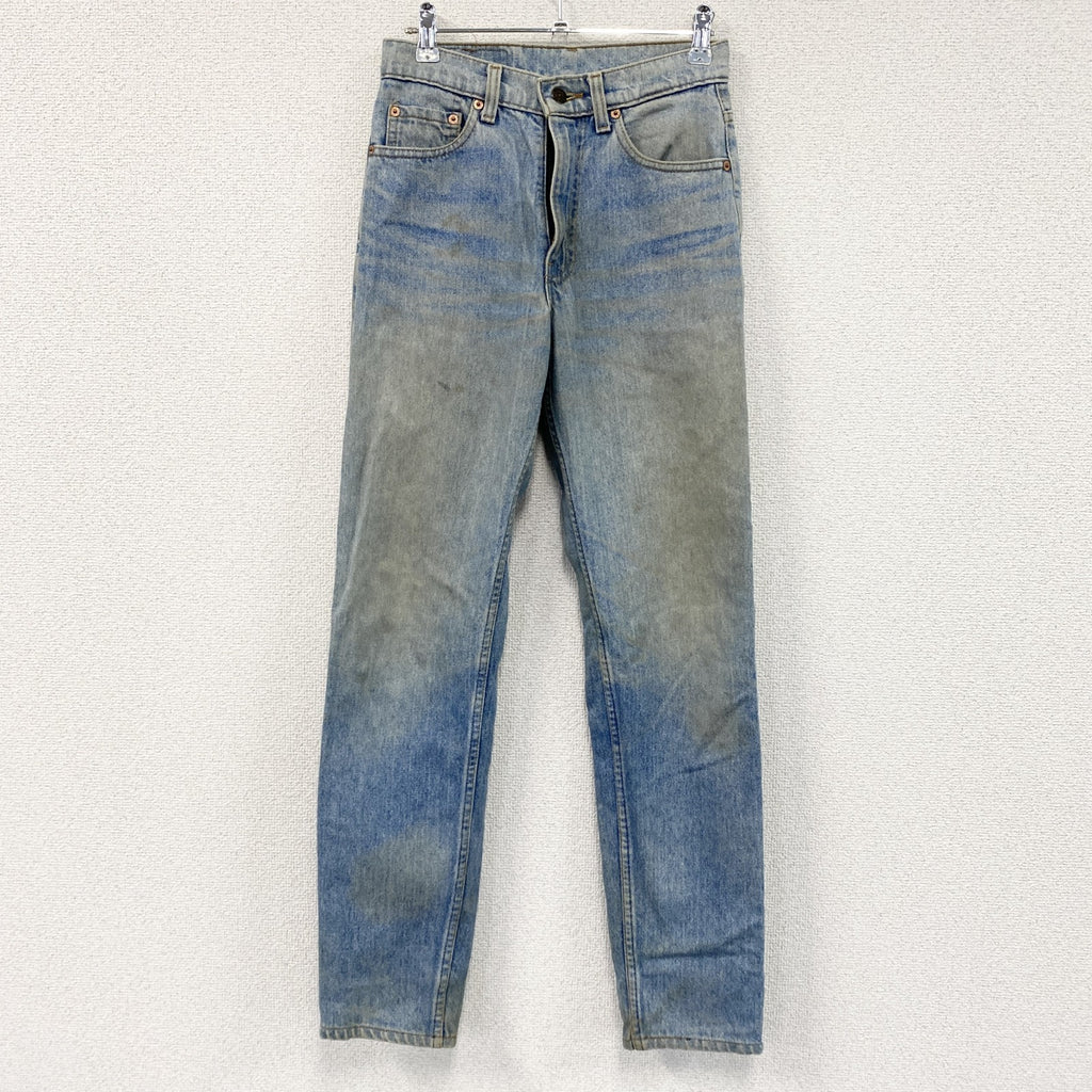 90s　Levi's　リーバイス　610-0217　デニムパンツ/ジーンズ　ジップフライ　USA製　インディゴ　W28サイズ　古着