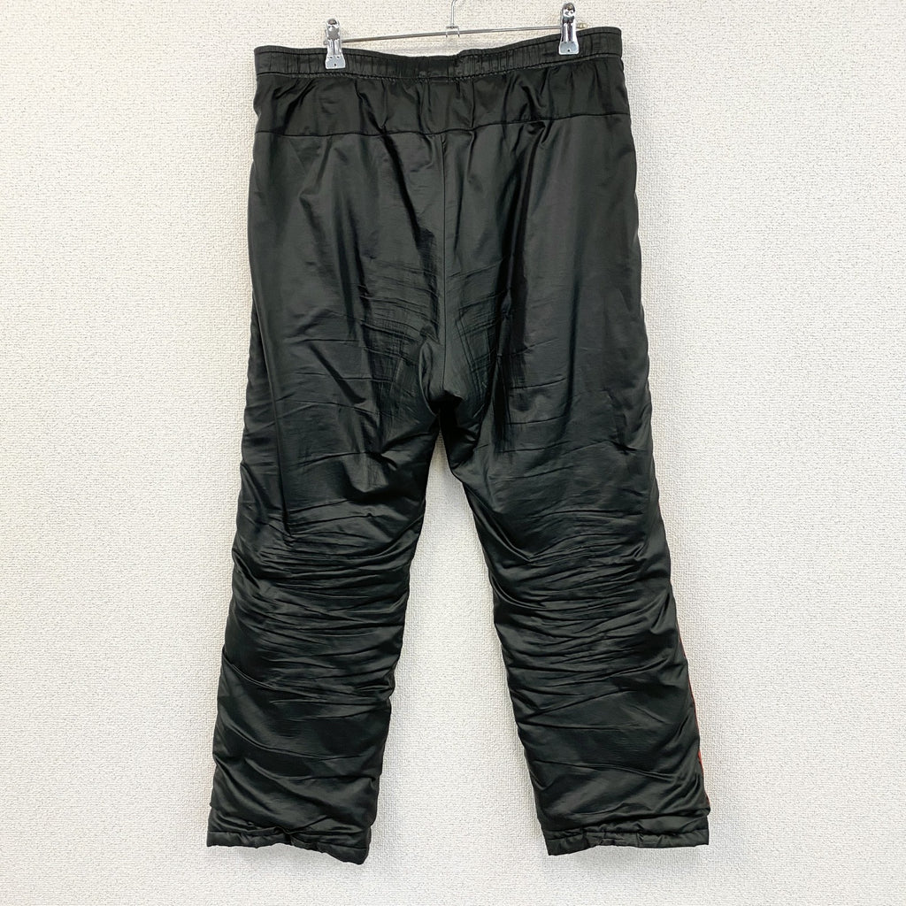 adidas　アディダス　トラックパンツ　ウィンドブレーカーパンツ　黒　ブラック　Lサイズ　古着