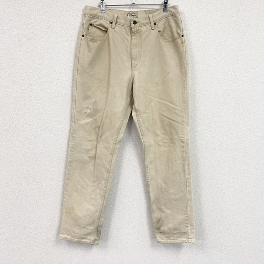 L.L.Bean　エルエルビーン　デニムパンツ/ジーンズ　ベージュ　W34サイズ