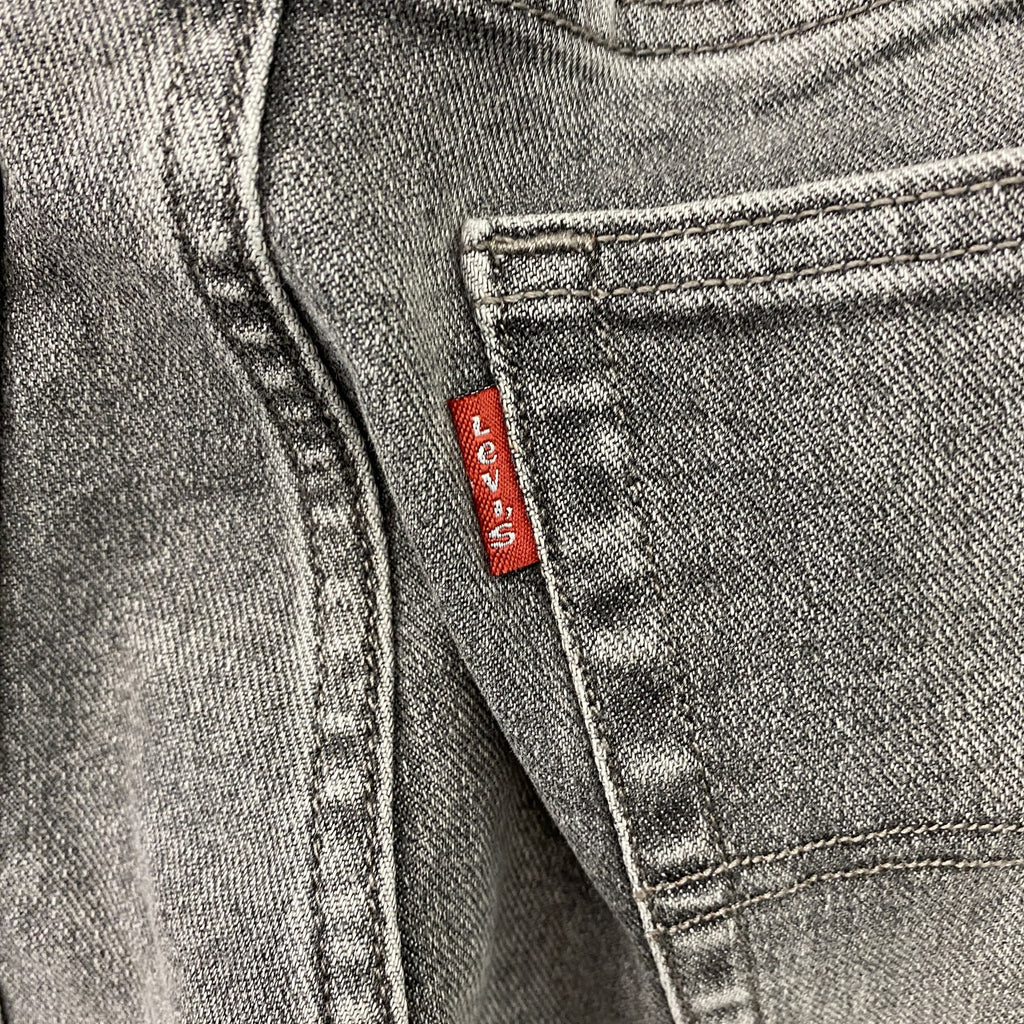 Levi's　リーバイス　511　ブラックデニムパンツ/ジーンズ　ジップフライ　黒　ブラック　W34サイズ　古着