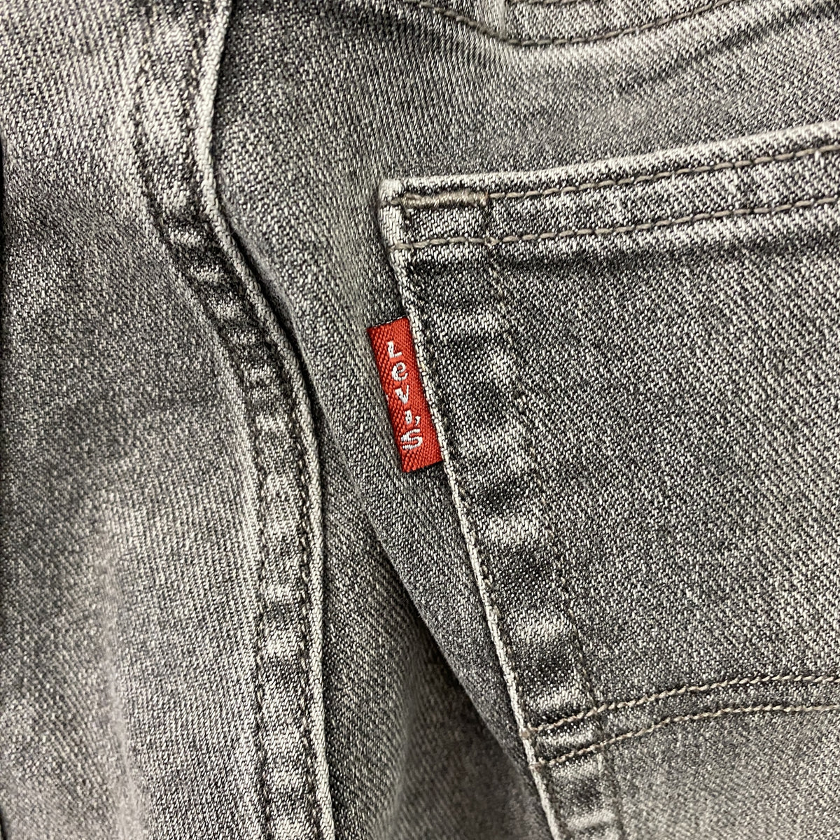 Levi's　リーバイス　511　ブラックデニムパンツ/ジーンズ　ジップフライ　黒　ブラック　W34サイズ　古着