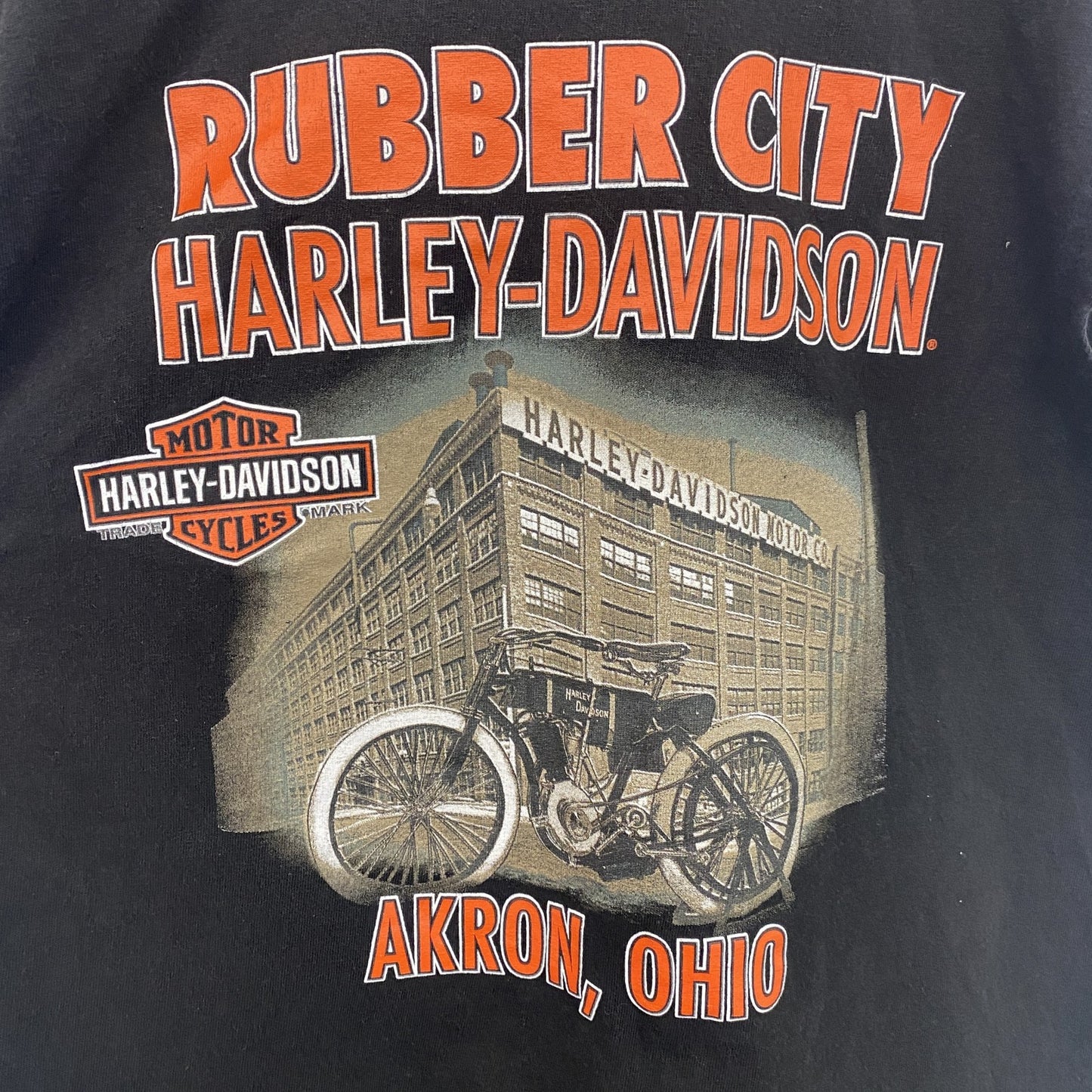 HARLEY DAVIDSON　ハーレーダビッドソン　タンクトップ/ノースリーブ　黒　ブラック　Lサイズ