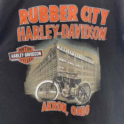 HARLEY DAVIDSON　ハーレーダビッドソン　タンクトップ/ノースリーブ　黒　ブラック　Lサイズ