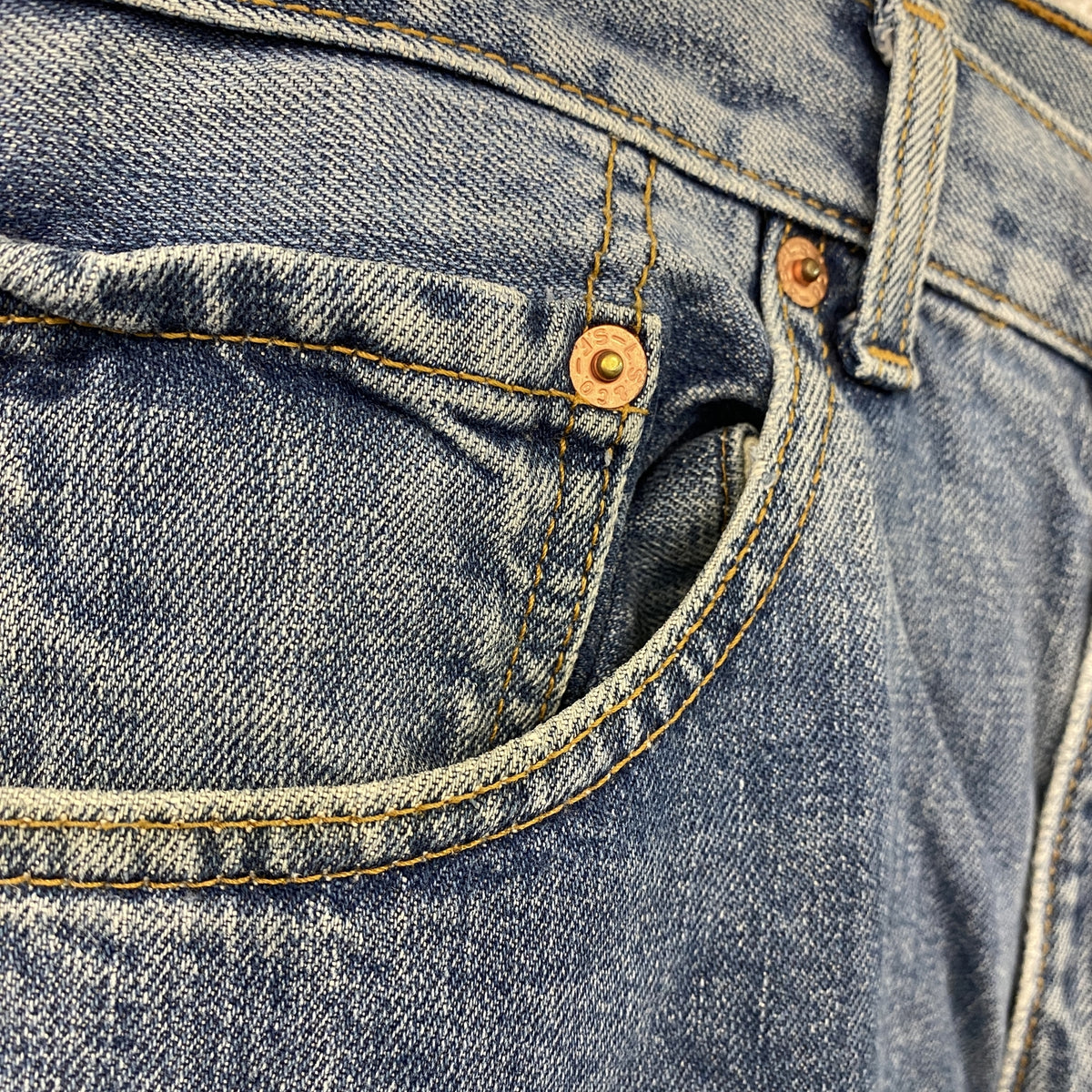 Levi's　リーバイス　512　デニムパンツ　ジップフライ　インディゴ　W32サイズ　古着