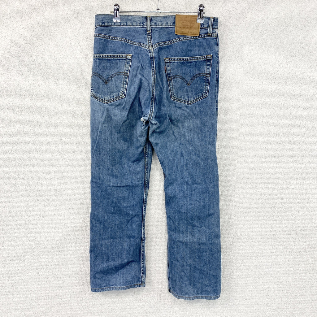 Levi's　リーバイス　512　デニムパンツ　ジップフライ　インディゴ　W32サイズ　古着