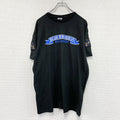 DELTA　デルタ　BLUE RIBBON RECORDS　半袖プリントTシャツ　黒　ブラック　Lサイズ　古着