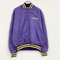 ～90s　Holloway　ホロウェイ　アノラックパーカー　レイカーズカラー　ヴィンテージ　紫　パープル　XLサイズ　古着