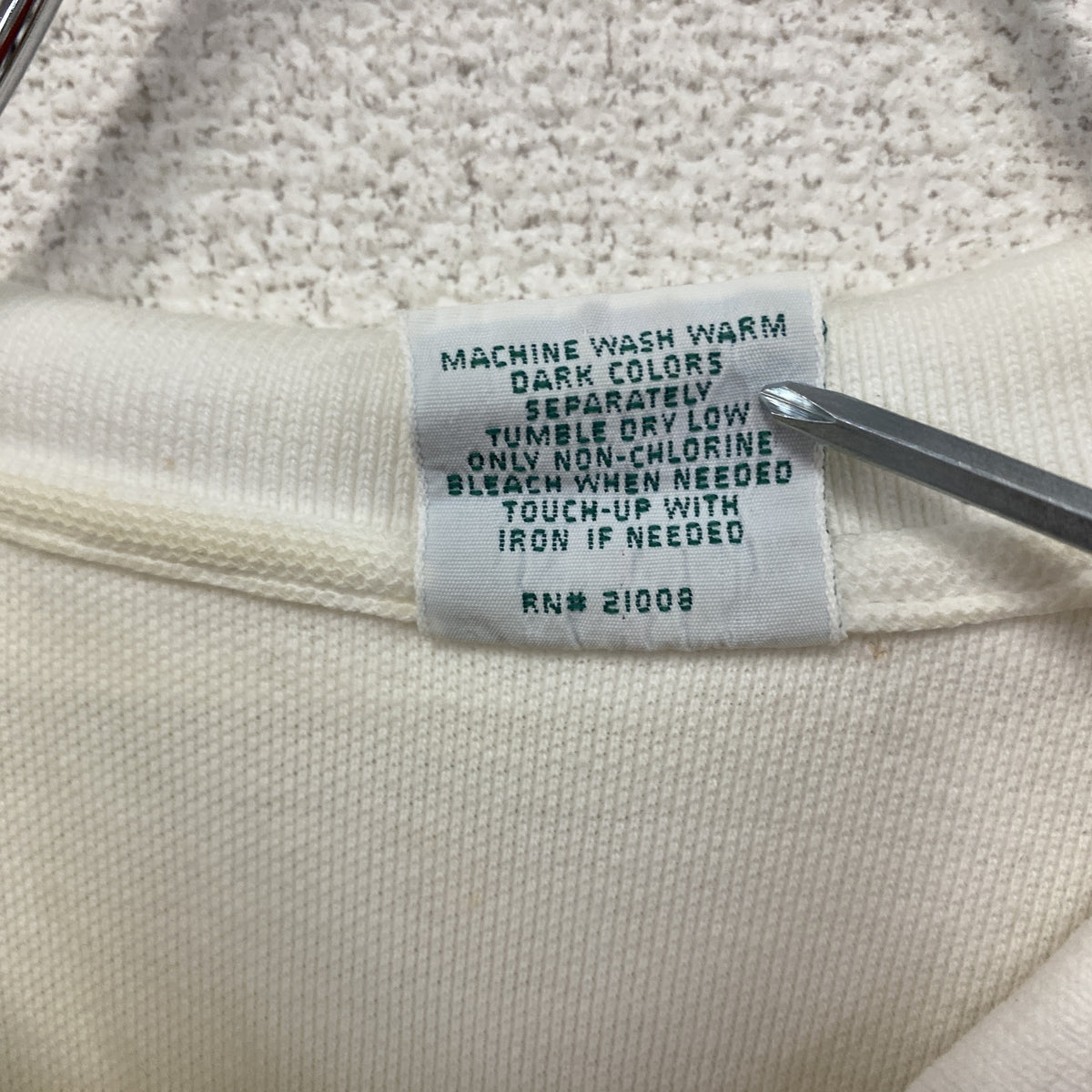 LACOSTE　ラコステ　半袖ポロシャツ　刺ロゴ　白　ホワイト　XLサイズ　古着