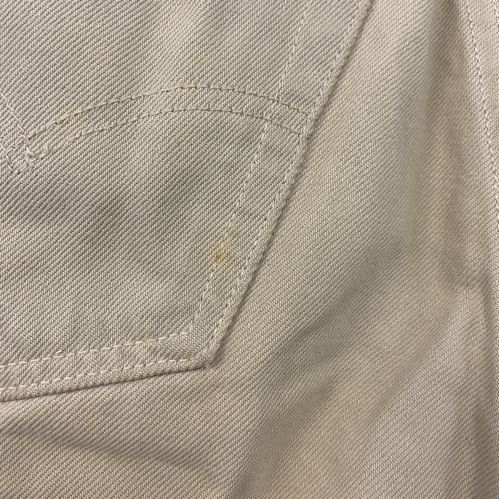 Levi’s　リーバイス　501　デニムパンツ/ジーンズ　ボタンフライ　ベージュ　W32サイズ　古着