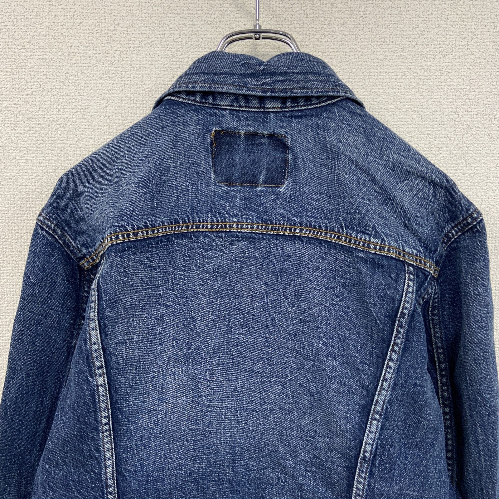 AMERICAN EAGLE　アメリカンイーグル　4thタイプ　デニムジャケット/Gジャン　インディゴ　Sサイズ　古着