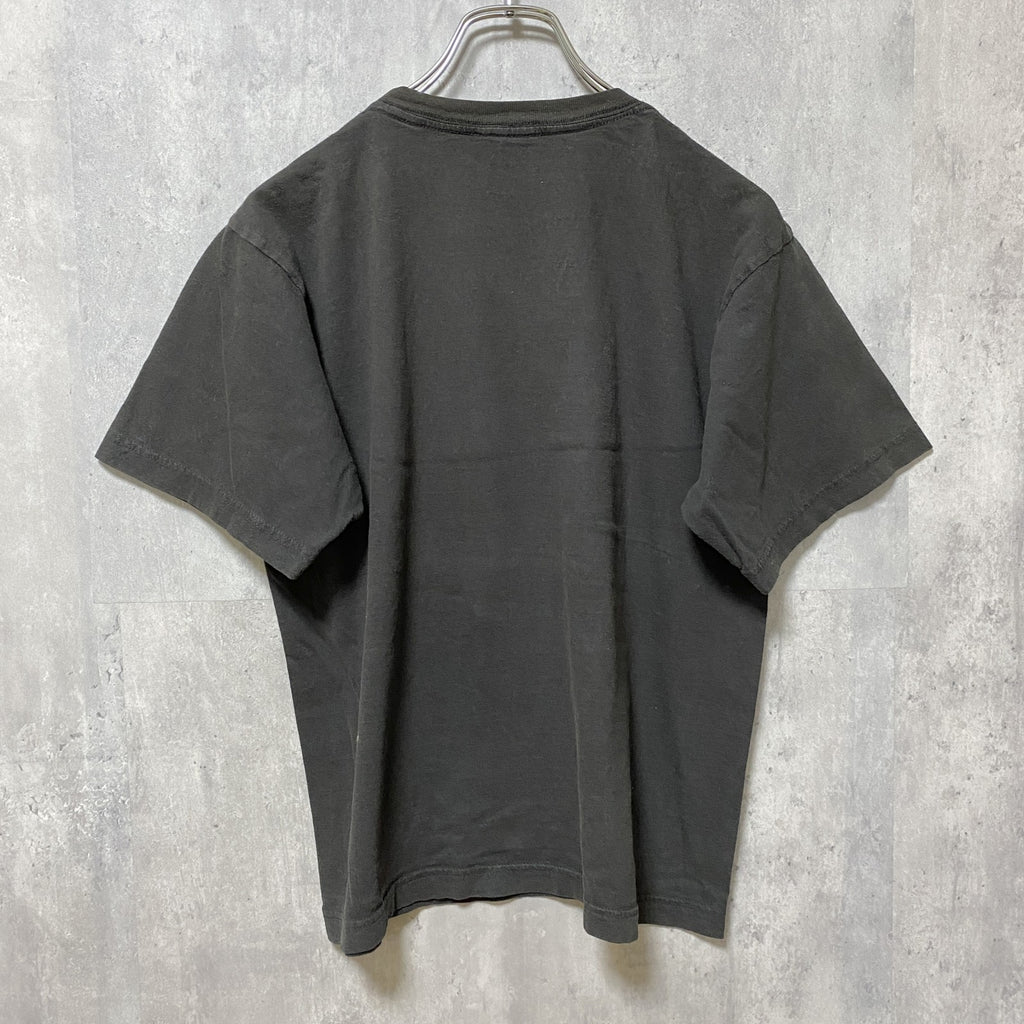 マインクラフト　minecraft　半袖ゲームプリントTシャツ　黒　ブラック　レトロデザイン　Mサイズ　古着