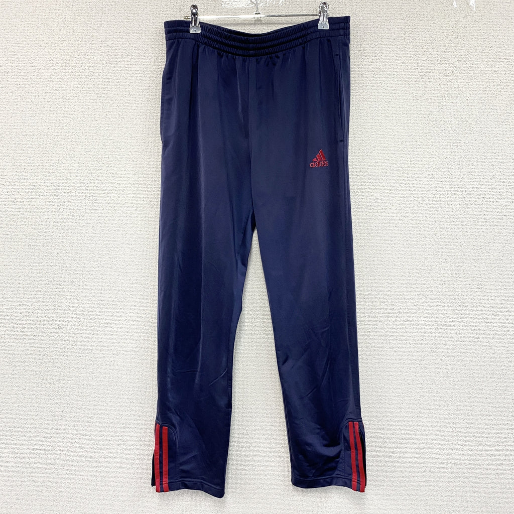 adidas　アディダス　トラックパンツ/ジャージ　紺　ネイビー　Lサイズ　古着