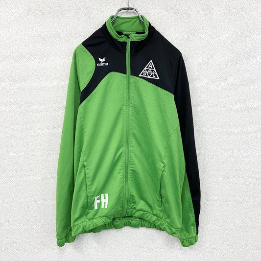 erima　トラックジャケット/ジャージ　黄緑　ライトグリーン　Mサイズ