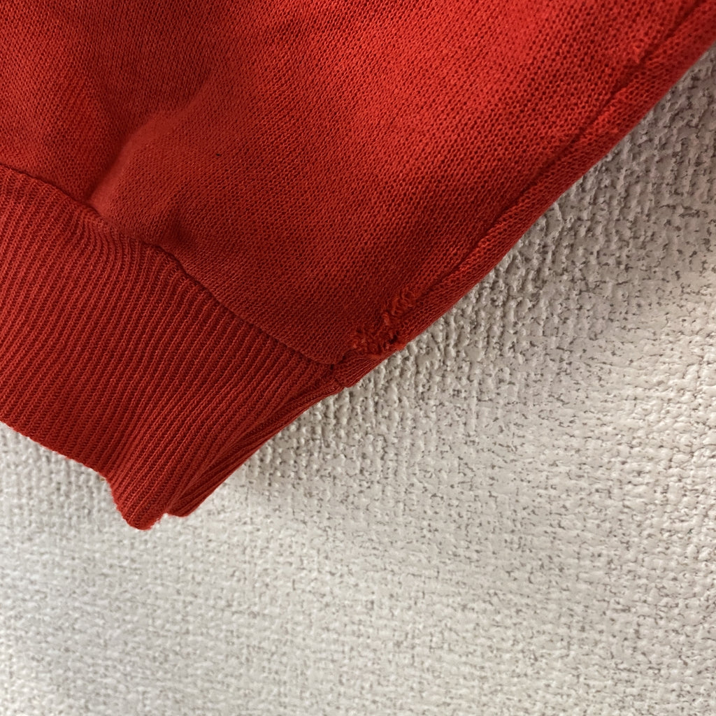 Hanes　ヘインズ　スウェット/トレーナー　赤　レッド　Mサイズ スウェットトップス メンズ コットン 古着