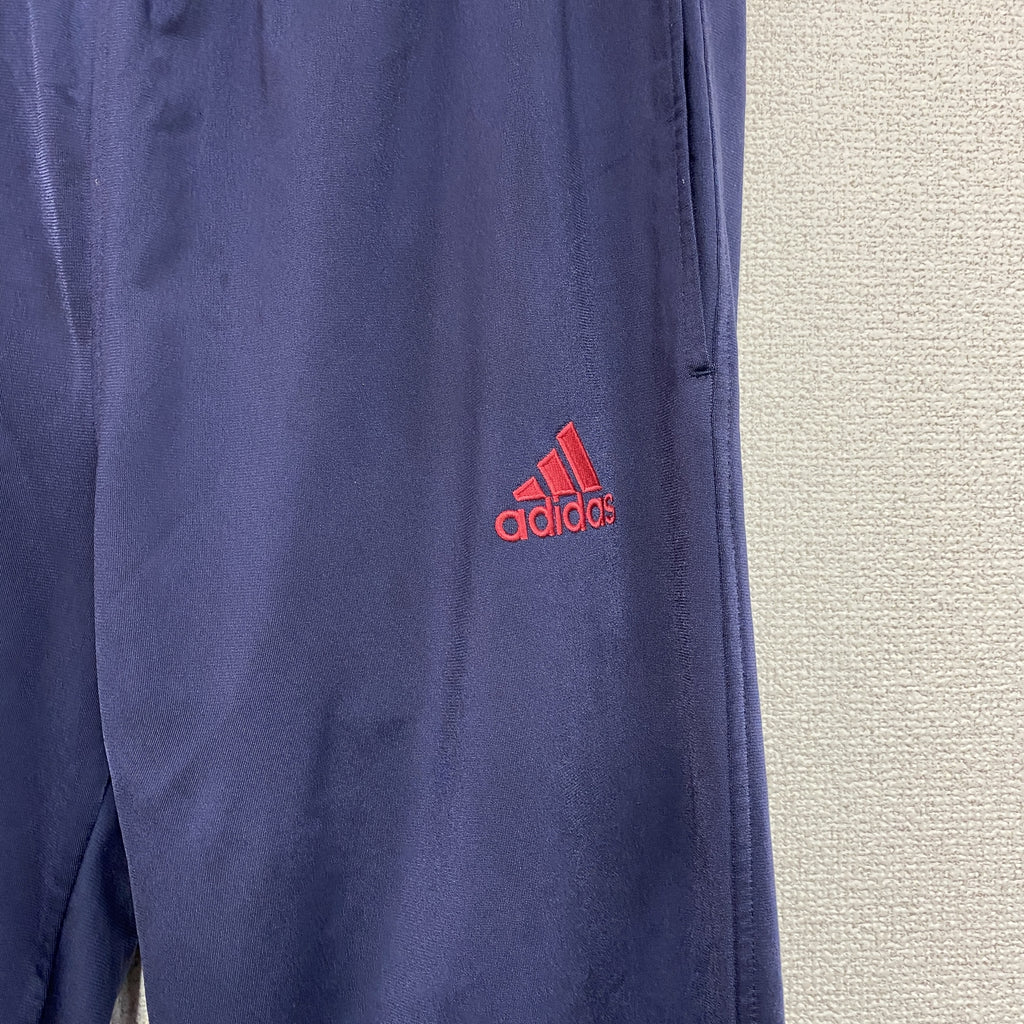 adidas　アディダス　トラックパンツ/ジャージ　紺　ネイビー　Lサイズ　古着