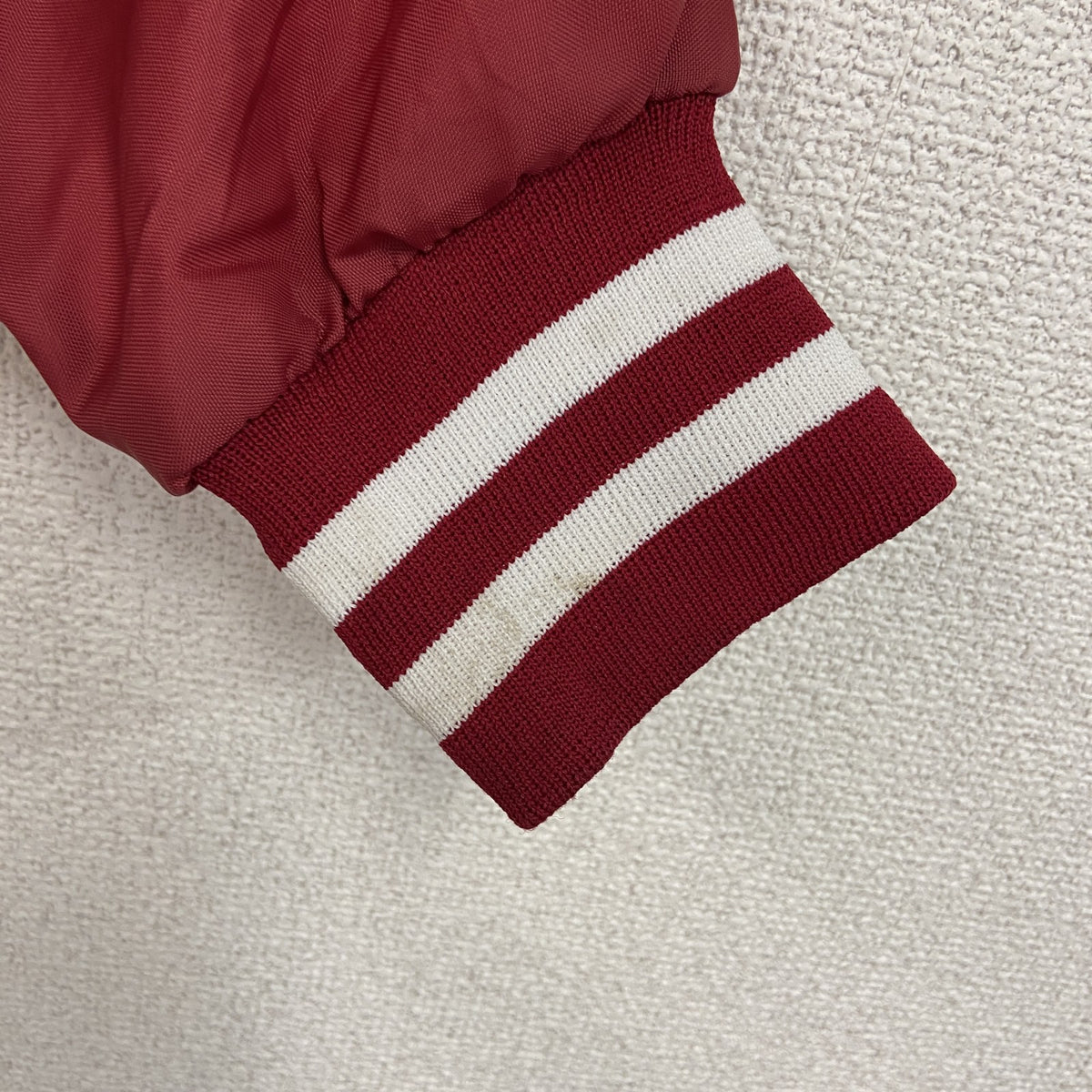 ～90s　Holloway　ホロウェイ　アノラックパーカー　アーチプリント　ヴィンテージ　赤　レッド　XLサイズ　古着