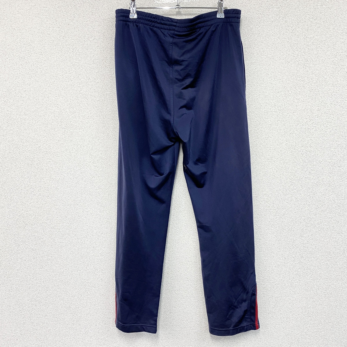 adidas　アディダス　トラックパンツ/ジャージ　紺　ネイビー　Lサイズ　古着