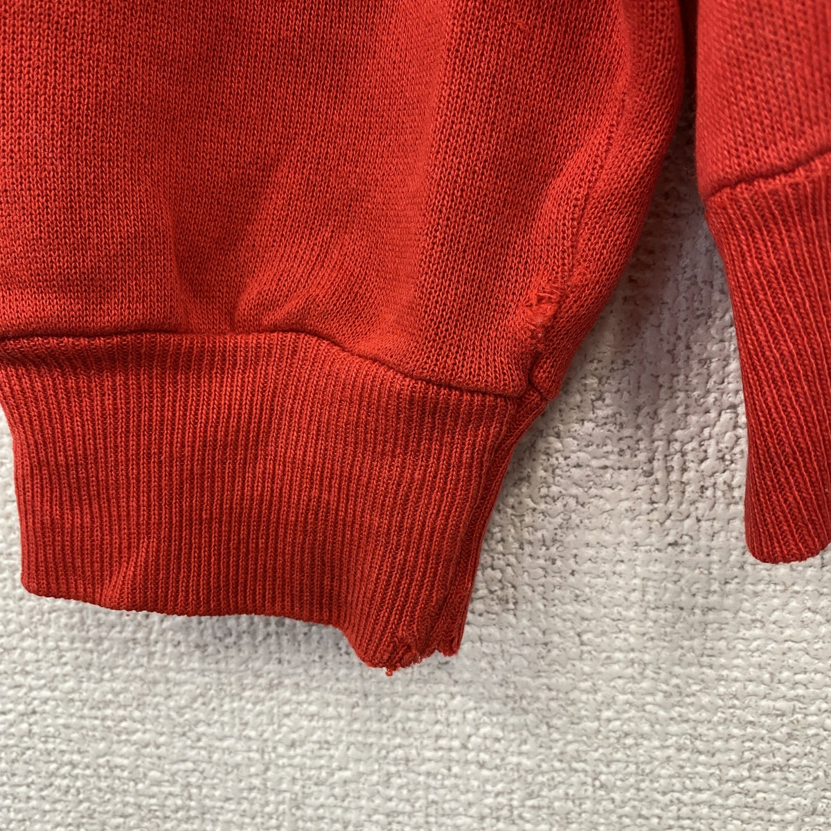 Hanes　ヘインズ　スウェット/トレーナー　赤　レッド　Mサイズ スウェットトップス メンズ コットン 古着