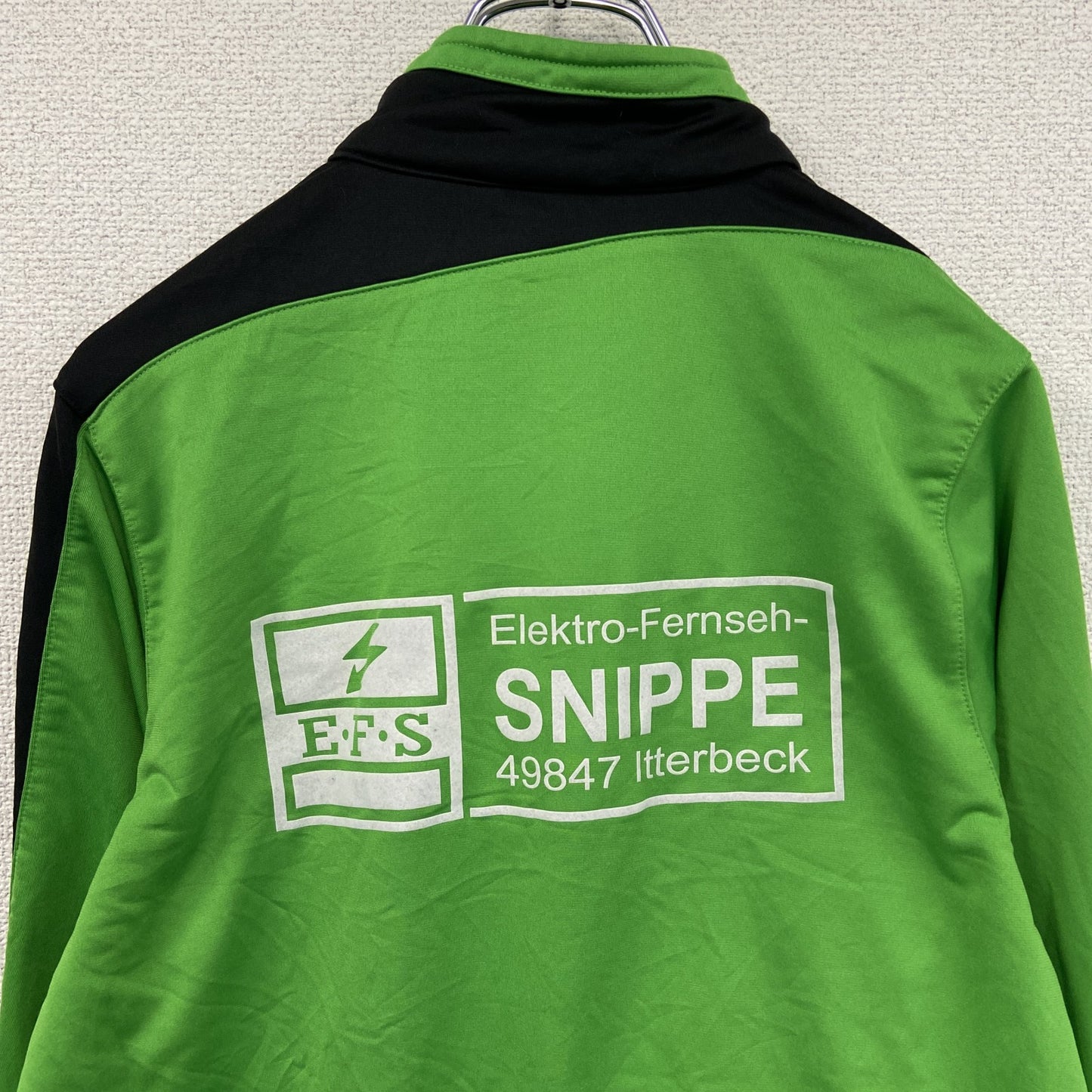 erima　トラックジャケット/ジャージ　黄緑　ライトグリーン　Mサイズ