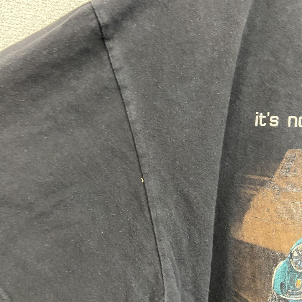 ～00s　SURVIVOHS　BMW MINI　半袖プリントTシャツ　企業ロゴ　ヴィンテージ　黒　ブラック　XLサイズ　古着