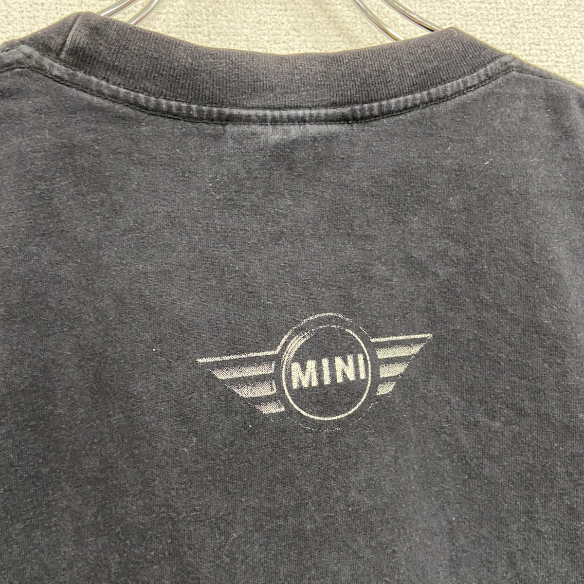 ～00s　SURVIVOHS　BMW MINI　半袖プリントTシャツ　企業ロゴ　ヴィンテージ　黒　ブラック　XLサイズ　古着