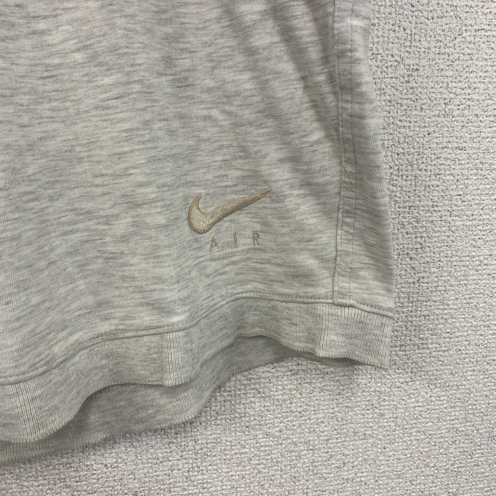 90s　NIKE　ナイキ　スウェットハーフパンツ/ショートパンツ　ヴィンテージ　グレー　灰色　Lサイズ　古着